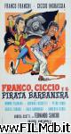 poster del film Franco, Ciccio and Blackbeard the Pirate