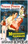 poster del film El caballero del Mississippi