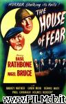 poster del film sherlock holmes and the house of fear