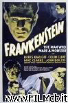 poster del film frankenstein