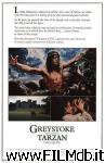 poster greystoke - la leggenda di tarzan, il signore delle scimmie poster del film greystoke - la leggenda di tarzan, il signore delle scimmie