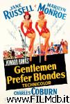 poster del film Les Hommes préfèrent les blondes