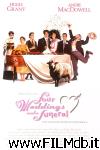poster del film Four Weddings and a Funeral