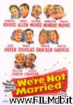 poster del film We're Not Married!