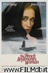 poster del film the french lieutenant's woman