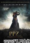 poster del film pride and prejudice and zombies