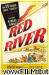 poster Il fiume rosso poster del film Il fiume rosso