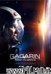 poster del film gagarin. pjervyi v kosmosje