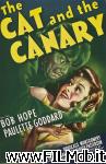 poster del film El gato y el canario