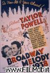 poster del film Follie di Broadway 1938