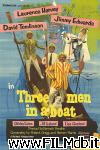 poster del film Trois hommes dans un bateau