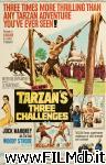 poster del film Tarzan's Three Challenges