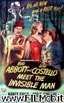 poster del film Bud Abbott Lou Costello Meet the Invisible Man