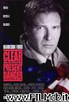 poster del film clear and present danger