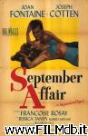 poster del film september affair