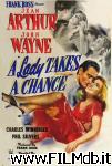 poster del film A Lady Takes a Chance