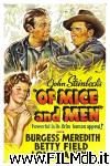 poster del film of mice and men