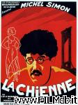 poster del film La Chienne