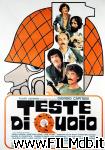 poster del film Teste di quoio