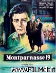 poster del film Los amantes de Montparnasse