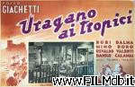 poster del film uragano ai tropici