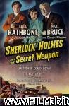poster del film Sherlock Holmes e l'arma segreta