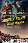 poster Sherlock Holmes e l'arma segreta poster del film Sherlock Holmes e l'arma segreta