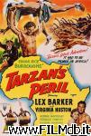 poster del film Tarzan sul sentiero di guerra