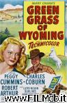 poster del film I verdi pascoli del Wyoming